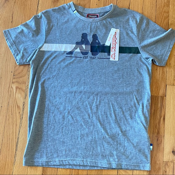 Men’s Kappa Graphic Logo T-Shirt - Picture 2 of 10